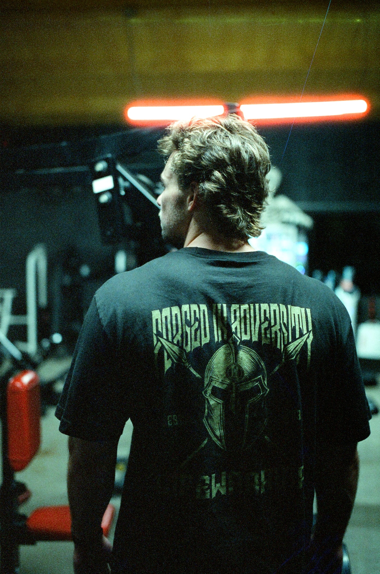 'FORGED IN ADVERSITY' OVERSIZED TEE