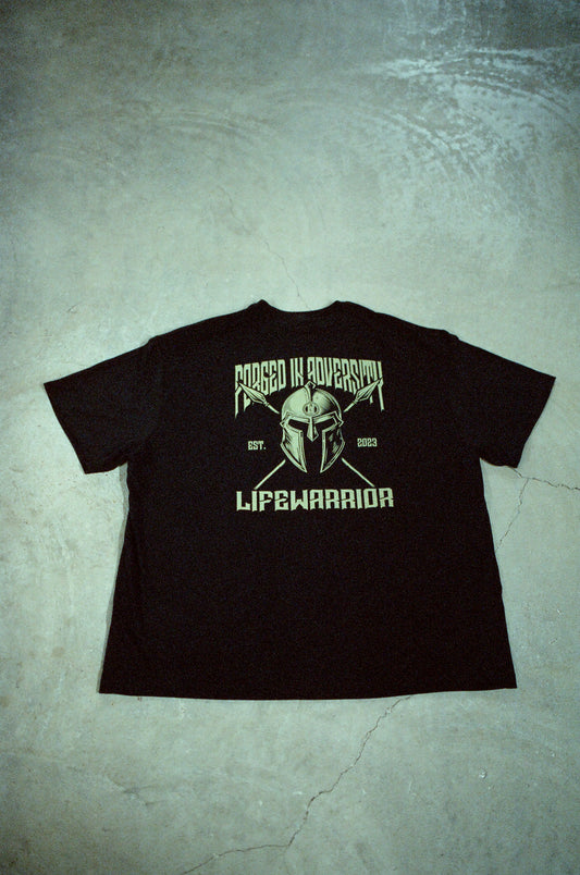 'FORGED IN ADVERSITY' OVERSIZED TEE
