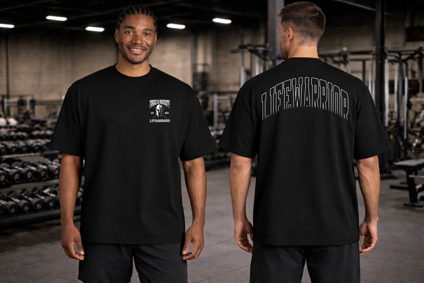 Life Warrior Oversized Tee