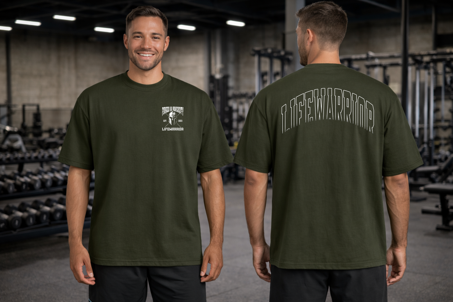 Life Warrior Oversized Tee